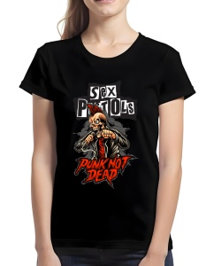 Tricou dama - SEX PISTOLS - Punk Not Dead - Img 2