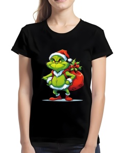Tricou dama - SNOWY GRINCH