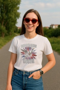 Tricou Dama Tralalero TraLaLa cu Bombombini Gusini Funny Italian Brainrot Meme Bootleg - Img 3