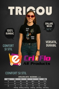 Tricou Dama Tralalero TraLaLa cu Tralalero Tralala Brainrot Meme Bombardino Crocodilo Italian - Img 7