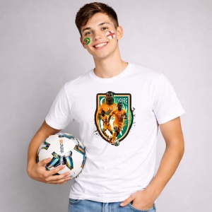 Tricou Didier Drogba Ivory Coast World Cup Fifa 2026, din bumbac 100%, tricou alb, Copii | Dama | Barbat - Img 3