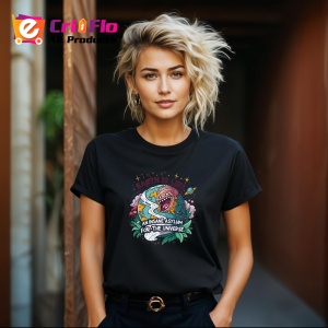 Tricou Earth Is An Insane Asylum, Copii | Dama | Barbat, culoare negru - Img 12