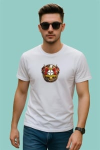 Tricou Emblema Bayer Leverkusen Fotbal Club Germania, din bumbac 100% , tricou alb pentru Copii | Dama | Barbat