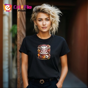 Tricou Emblema Rapid Bucuresti Fotbal Vultur V1, din bumbac 100%, tricou negru Copii | Dama | Barbat - Img 8