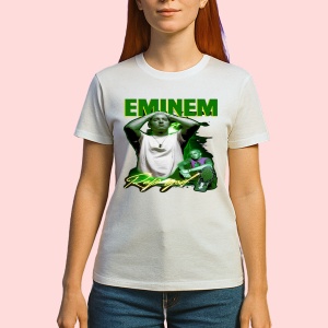 Tricou Eminem rap god verde, muzica K-pop, Dama | Barbat | Copii - Img 2