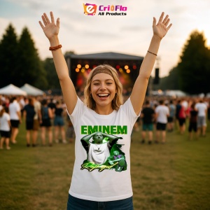 Tricou Eminem rap god verde, muzica K-pop, Dama | Barbat | Copii - Img 8