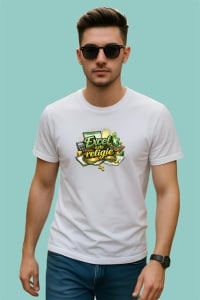 Tricou Excel Este Religie Tabel Si Cifre Amuzant, din bumbac 100% , tricou alb pentru Copii | Dama | Barbat