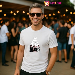 Tricou Fall Out Boy, muzica Pop, Dama | Barbat | Copii - Img 3