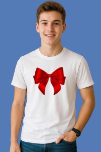 Tricou Funda Rosie Satin Simpla Groasa, din bumbac 100%, tricou alb, Copii | Dama | Barbat - Img 3