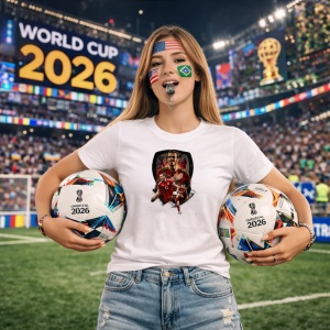 Tricou Gareth Bale Wales World Cup Fifa 2026, din bumbac 100%, tricou alb, Copii | Dama | Barbat - Img 9