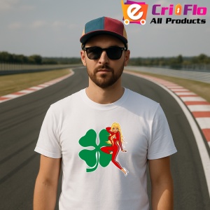 Tricou Girl Cu Logo Alfa Romeo 2 | Unisex Dama si Barbat - Img 2