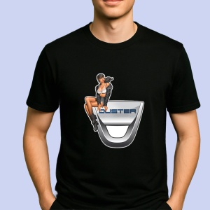 Tricou Girl Cu Logo Dacia Duster | Unisex Dama si Barbat