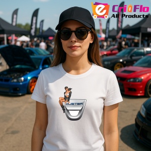 Tricou Girl Cu Logo Dacia Duster | Unisex Dama si Barbat - Img 3