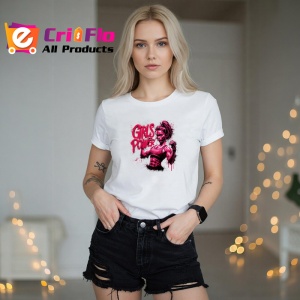 Tricou Girls Power Fata Fitness Rosa, Copii | Dama | Barbat - Img 1