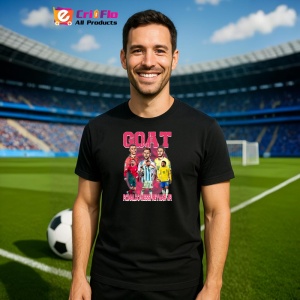 Tricou Goat Ronaldo Messi Neymar - Copii | Dama | Barbat - Img 12