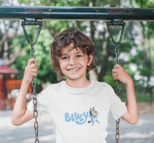 Tricou Haios Copii Personalizat - Bluey - Cadou