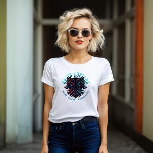 Tricou Haita lupilor , ramai sincer - Copii | Dama | Barbat - Img 11