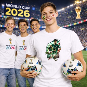 Tricou Hirving Lozano Mexico World Cup Fifa 2026 V3, din bumbac 100%, tricou alb, Copii | Dama | Barbat - Img 7
