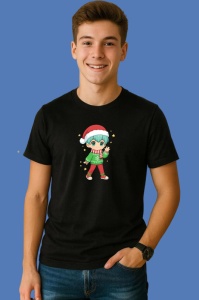 Tricou Huntrix K Pop Hunters Demon Fata Copil Pulover Verde Spiridus, din bumbac 100%, tricou negru, Copii | Dama | Barbat