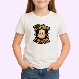 Tricou I Believe I Can Fry Cartof Personaj, Copii | Dama | Barbat - Img 3