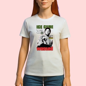 Tricou Ice Cube - GTA Style, muzica Hip-Hop, Dama | Barbat | Copii - Img 2