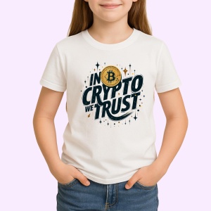 Tricou in crypto we trust, in crypto avem incredere, Copii | Dama | Barbat - Img 3
