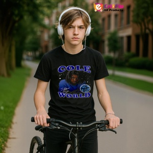Tricou J. Cole, muzica Hip-Hop / Trap, Dama | Barbat | Copii, Culoare Negru - Img 10