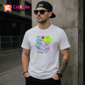 Tricou joker carnaval haotic stil stropi, Copii | Dama | Barbat