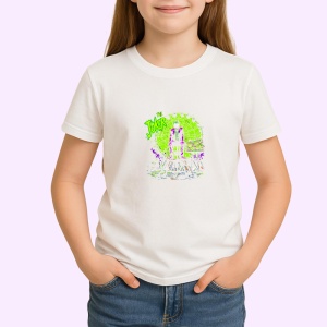 Tricou joker fundal carnaval verde simplificat, Copii | Dama | Barbat - Img 3