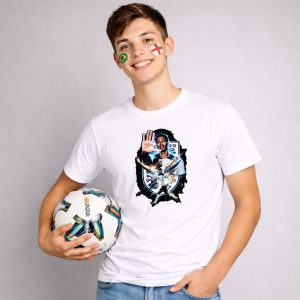 Tricou Jude Bellingham England World Cup Fifa 2026 V2, din bumbac 100%, tricou alb, Copii | Dama | Barbat