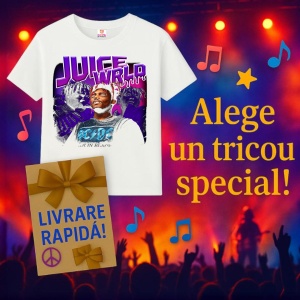 Tricou Juice WRLD, muzica Hip-Hop / Trap, Dama | Barbat | Copii - Img 5