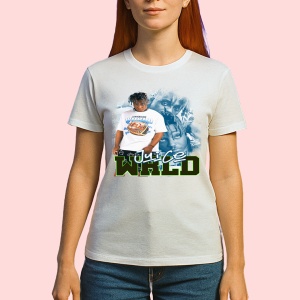 Tricou Juice WRLD - White Style, muzica EDM / Pop / Electropop, Dama | Barbat | Copii