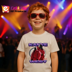 Tricou Kanye West - Purple Glow, muzica Hip-Hop / Trap, Dama | Barbat | Copii - Img 13