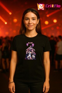 Tricou KPOP dama cu trupa formatia BLINK , music Coreean 174 - Img 4