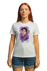 Tricou KPOP dama cu trupa formatia BTS JIMIN , music Coreean 191 - Img 3