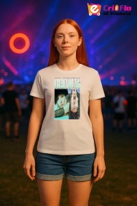 Tricou KPOP dama cu trupa formatia CHAEYOUNG 3 , music Coreean 201