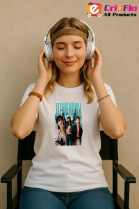 Tricou KPOP dama cu trupa formatia JUNGKOOK , music Coreean 240 - Img 8