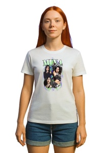 Tricou KPOP dama cu trupa formatia MINA , music Coreean 268 - Img 2