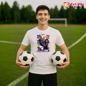 Tricou Kylian Mbappe Allez les Bleus - Copii | Dama | Barbat - Img 3