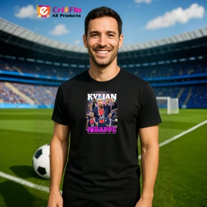 Tricou Kylian Mbappe PSG goal - Copii | Dama | Barbat - Img 12