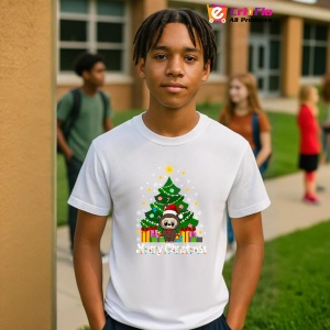 Tricou Labubu craciun cadou, Unisex Dama si Barbat | Copii - Img 10
