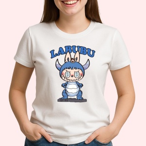 Tricou Labubu dino, Unisex Dama si Barbat | Copii - Img 2