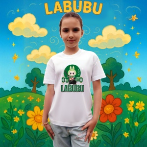 Tricou Labubu love jap, Unisex Dama si Barbat | Copii - Img 3