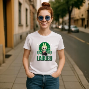 Tricou Labubu love jap, Unisex Dama si Barbat | Copii - Img 8