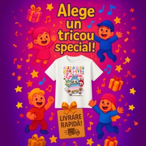 Tricou Labubu masina fete, Unisex Dama si Barbat | Copii - Img 6