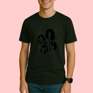 Tricou Led Zeppelin - Sketch, muzica POP, Dama | Barbat | Copii, Culoare Negru - Img 3
