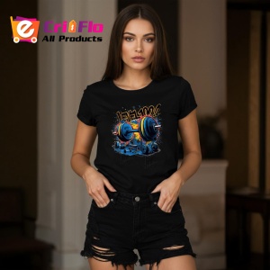 Tricou Level 100 Discuri Haltere, Copii | Dama | Barbat, culoare negru - Img 10