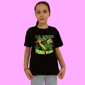 Tricou Lil Keed - Prince Slime, muzica INDIE, Dama | Barbat | Copii, Culoare Negru - Img 2