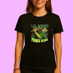 Tricou Lil Keed - Prince Slime, muzica INDIE, Dama | Barbat | Copii, Culoare Negru