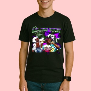 Tricou Lil Uzi Vert - Purple Squad, muzica INDIE, Dama | Barbat | Copii, Culoare Negru